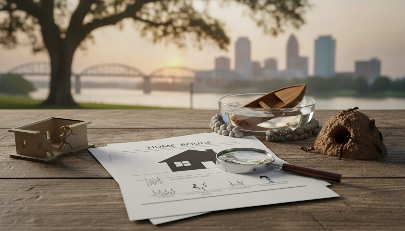 Selling Your Home in Greater Baton Rouge: 2026 Property Disclosure Requirements for Flood, Termites, and Defects