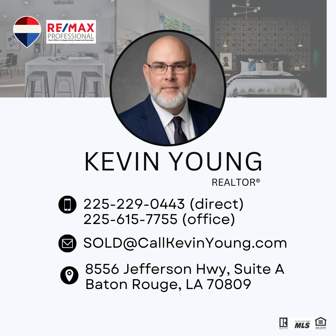 Kevin Young, REALTOR business card